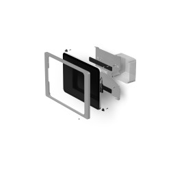 iPad Wallmount 10,9" Silber