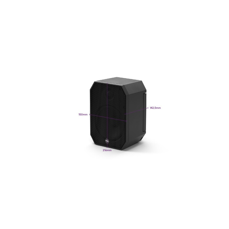 Satellite Speaker IP64 Client schwarz